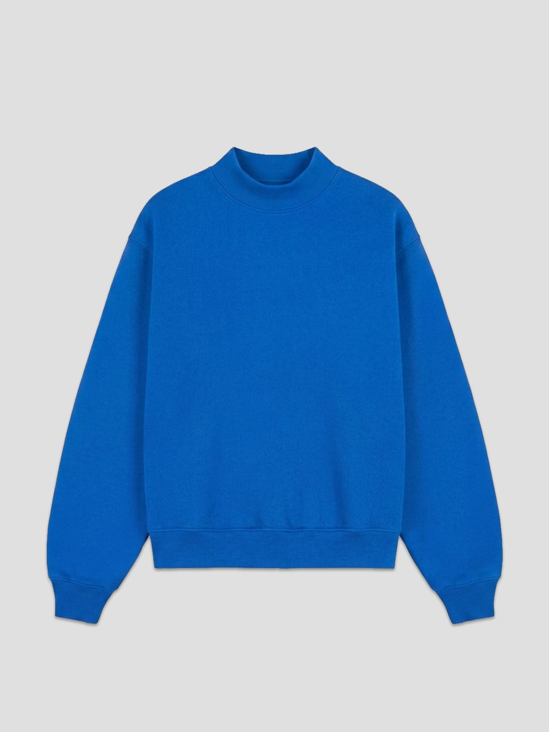 Women's Premium Heavyweight Mock Neck Sweatshirt - Jersey Fleece