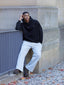 black french terry hoodie one dna
