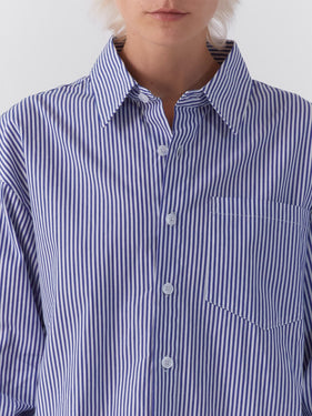 blue stripe shirt ONE DNA
