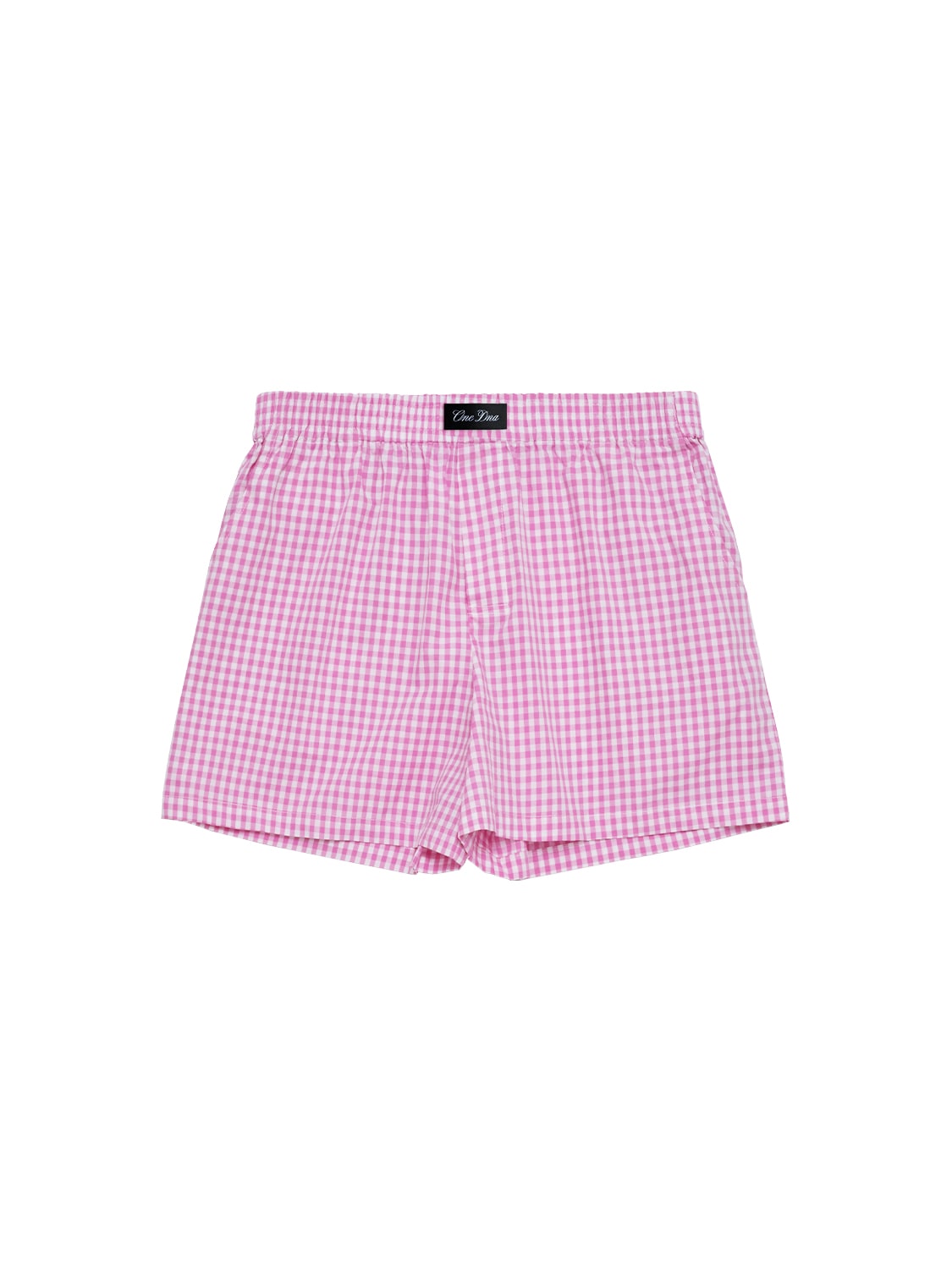 Three-Pocket Boxers Pink Gingham – One DNA
