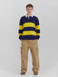striped rugby polo one dna