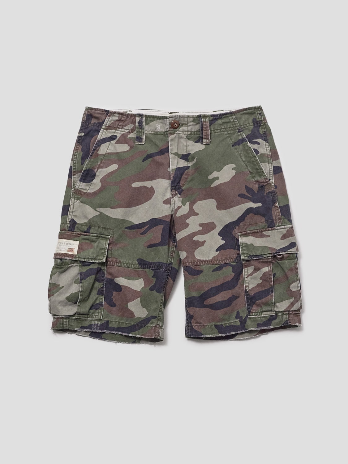 Vintage Ralph Lauren Denim & Supply Camo Cargo Shorts – One DNA