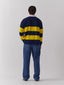 Rugby Polo Navy/Yellow