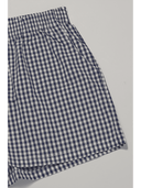 Three-Pocket Boxers Navy Gingham
