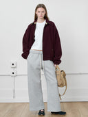 Vintage Ralph Lauren Fleece Jacket in Maroon