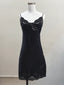 Vintage Black Lace Dress