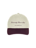 UFS Script Hat Khaki/Wine