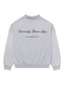 UFS Script Mock Neck Sweatshirt Gray/Black