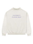 UFS Serif Mock Neck Sweatshirt Oat/Lilac