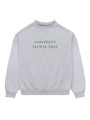 UFS Serif Mock Neck Sweatshirt Gray/Forest