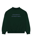 UFS Serif Mock Neck Sweatshirt Forest/Lilac