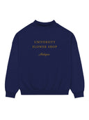UFS Serif Mock Neck Sweatshirt MI Navy/Maize