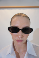 400 UV Cat Eye Sunglasses Black