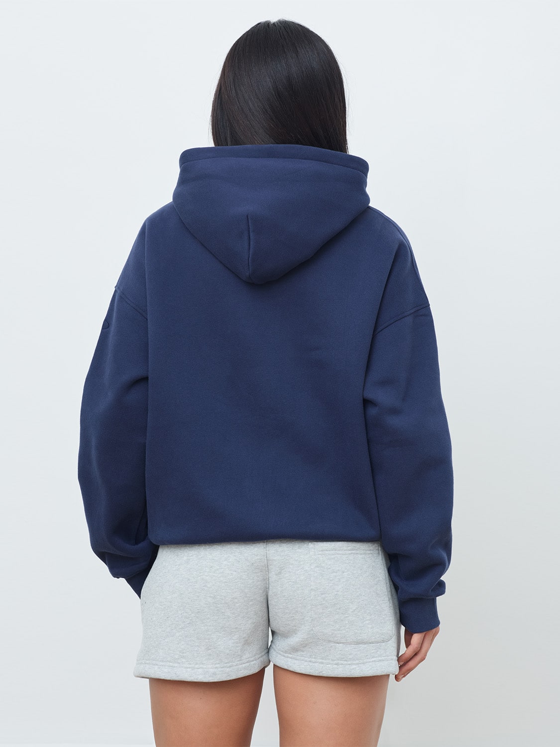 Women's Michigan Script Hoodie - Heavyweight Cotton Blend