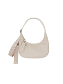 baggu beige leather bag