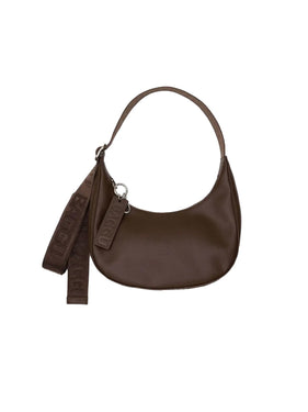 baggu brown leather bag