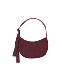 Nylon Crescent Bag Wine (Small)