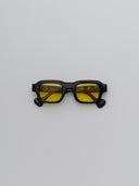Rectangular Sunglasses Black/Yellow