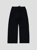 Wide-Leg Sweatpants in Black