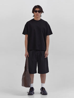 Leather Shoulder Bag Brown
