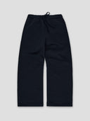 black wide leg open bottom sweatpants one dna