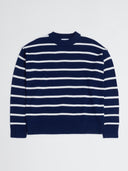 blue and white striped sweater one dna
