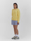 butter yellow cable knit sweater one dna