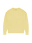 cable knit sweater butter yellow