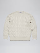 Cable Knit Sweater Cream