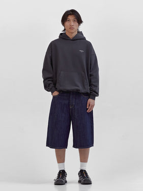 dark gray oversized hoodie one dna