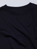 detail of premium mens t-shirt black one dna