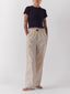elastic waist lounge pants with pockets one dna