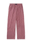 gingham casual pants with pockets