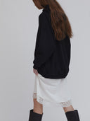 Earth Logo Hoodie Black