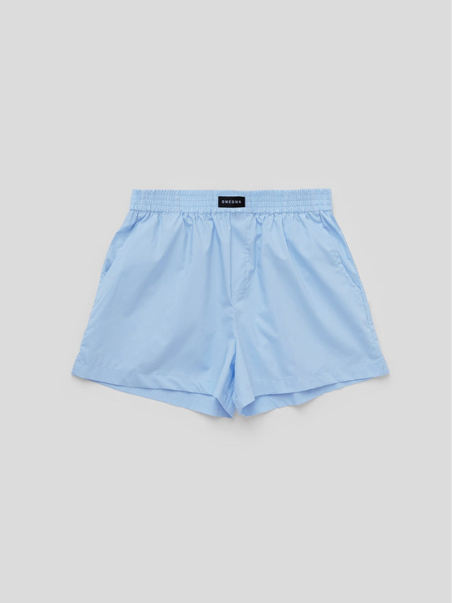 light blue boxer shorts