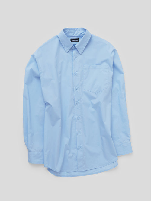 light blue button up shirt