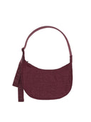 Nylon Crescent Bag Wine (Medium)