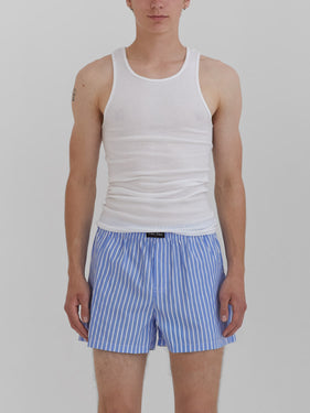 Men's Boxer Shorts in Pinstripe Pattern by ONE DNA