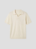 Rodeo Knit Polo Cream