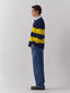 navy and yellow rugby polo ONE DNA