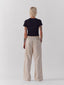 [Restocked] Lounge Pants Khaki w/ Black Pinstripe