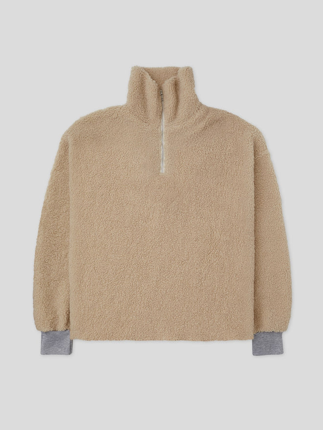 one dna sherpa fleece pullover