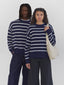 one dna striped sweater