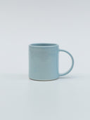 pale blue handmade mug