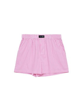 pink striped boxer shorts