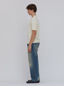 Rodeo Knit Polo Cream