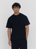 premium men's crewneck t-shirt black one dna