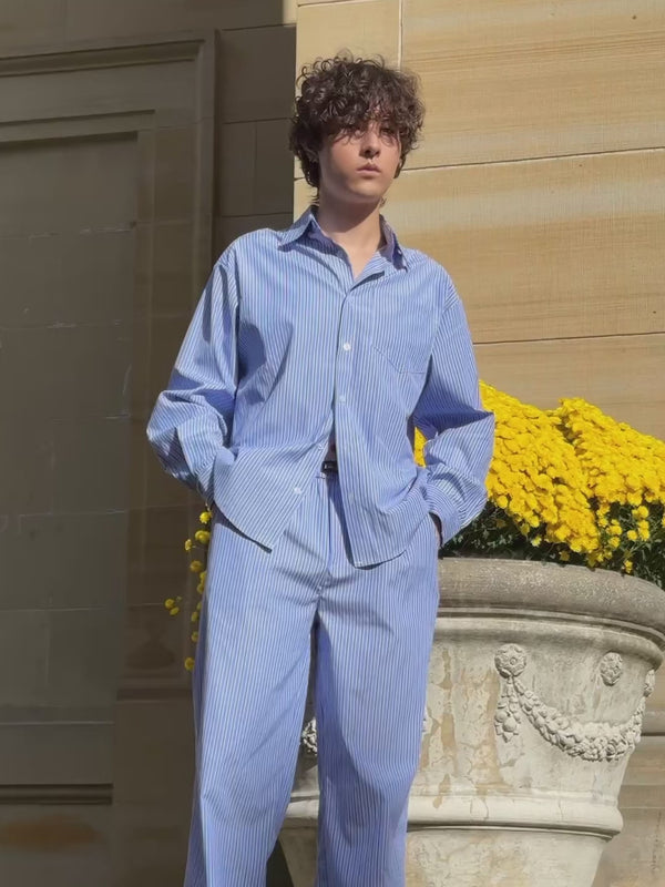 pinstripe pajama set one dna