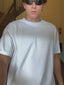 boxy white t-shirt men's ONE DNA