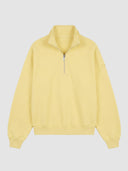 Premium Jersey Fleece Quarter Zip in Butter Yellow PRE-ORDER